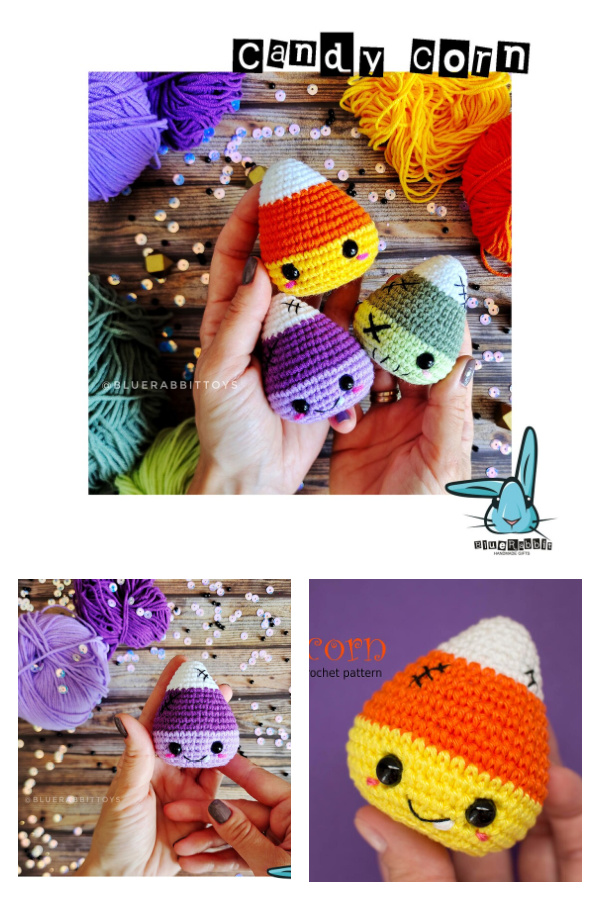 Amigurumi Candy Corn Crochet Pattern