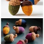 Autumnal Acorns Free Crochet Pattern