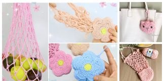 Foldable Market Bag Crochet Patterns