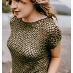 Honeycomb Mesh Top Free Crochet Pattern