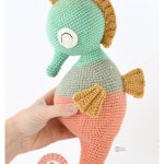 Neo the Seahorse Amigurumi Free Crochet Pattern
