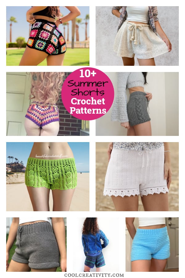 Summer Shorts Crochet Patterns 