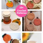 10+ Pumpkin Coasters Crochet Patterns