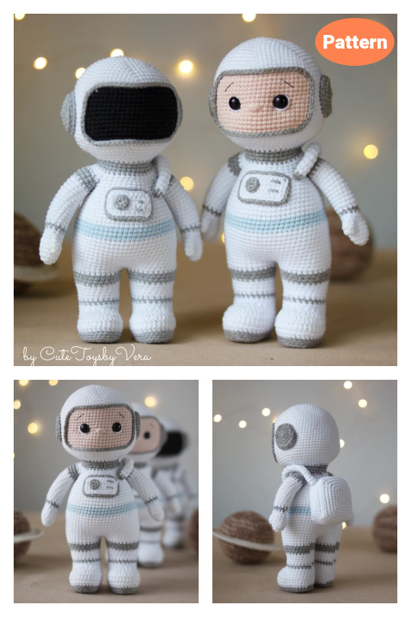 Amigurumi Astronaut Crochet Pattern