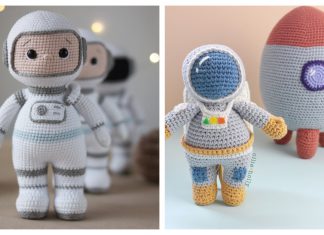10+ Astronaut Amigurumi Crochet Patterns