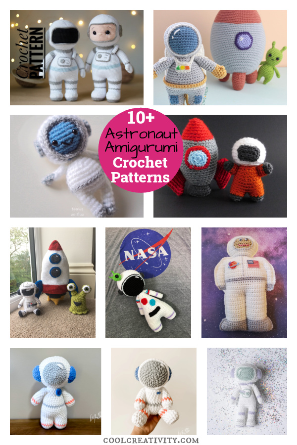 Astronaut Amigurumi Crochet Patterns