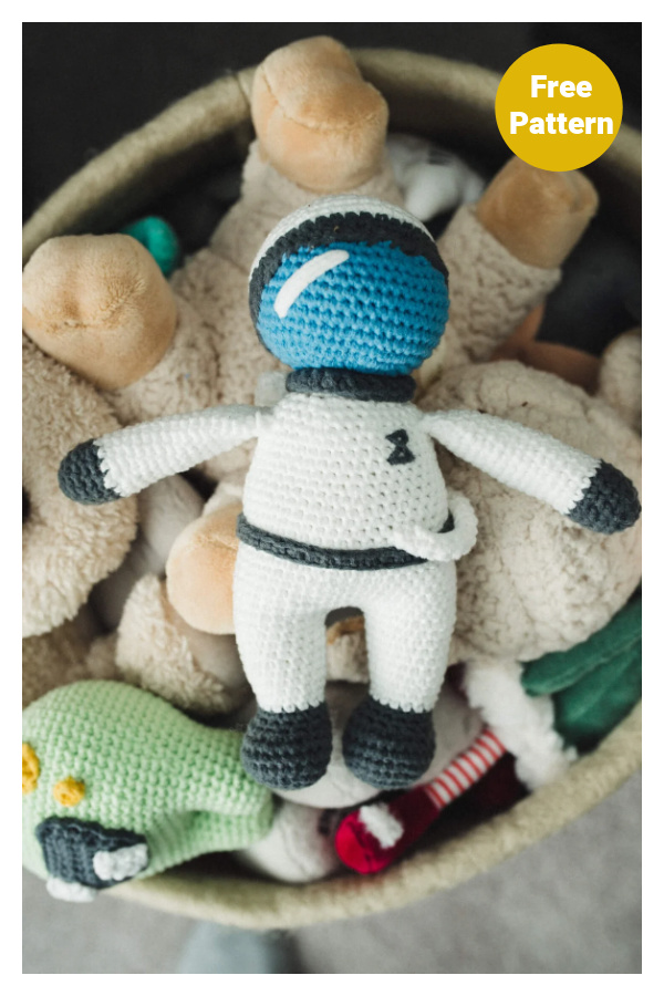 Astronaut Amigurumi Free Crochet Pattern