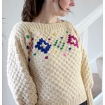 C2C Christmas Sweater Free Crochet Pattern