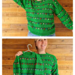 Christmas Lights Sweater Free Crochet Pattern