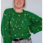 Festive Firs Christmas Jumper Crochet Pattern