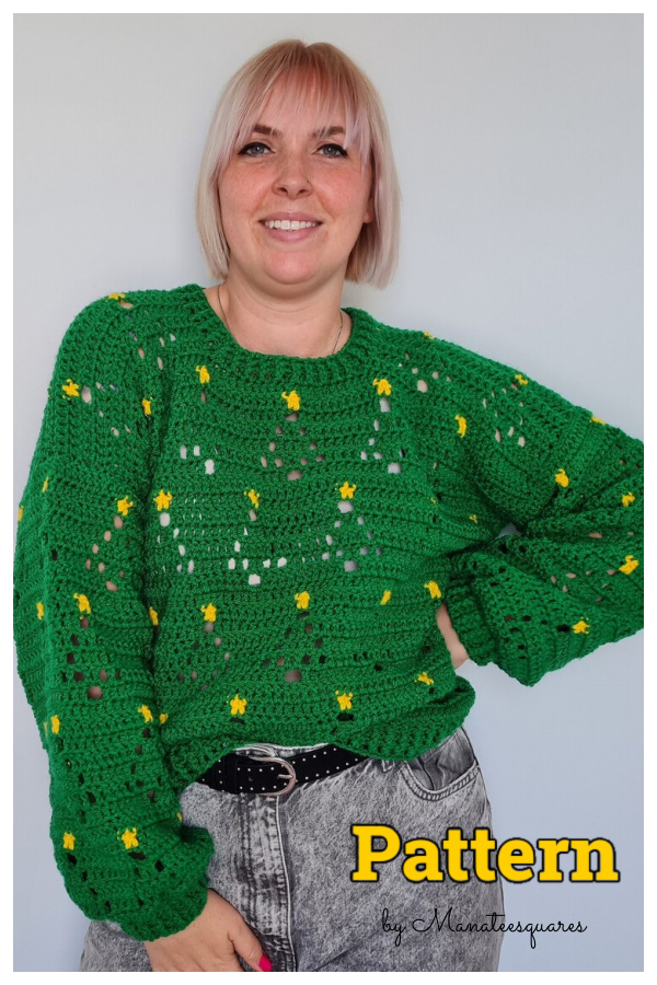 Festive Firs Christmas Jumper Crochet Pattern
