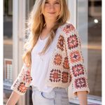 Granny Square Cardigan Crochet Pattern