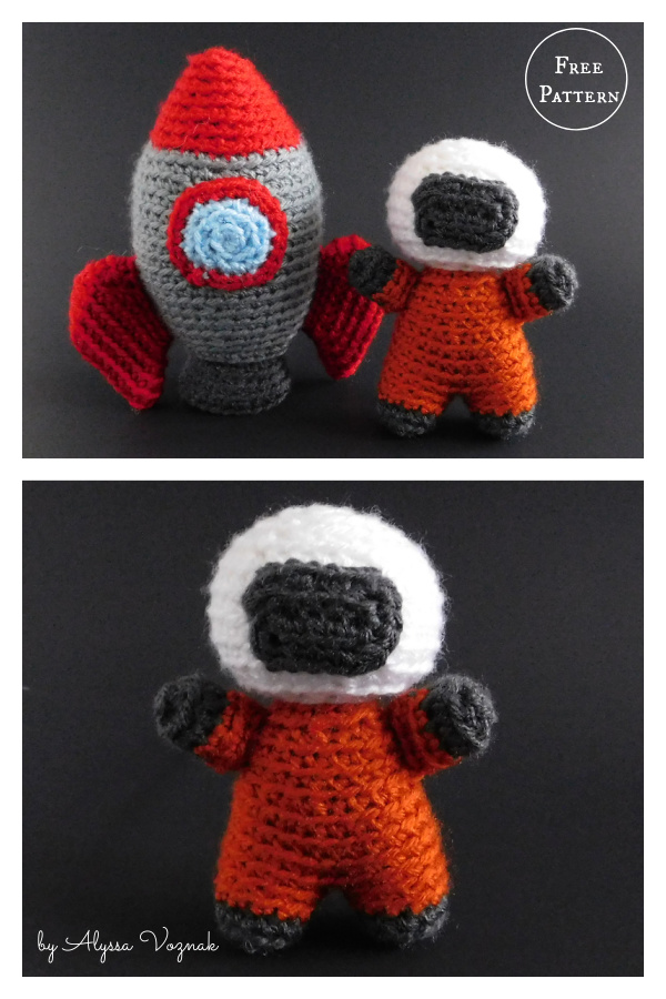 Mini Astronaut Free Crochet Pattern