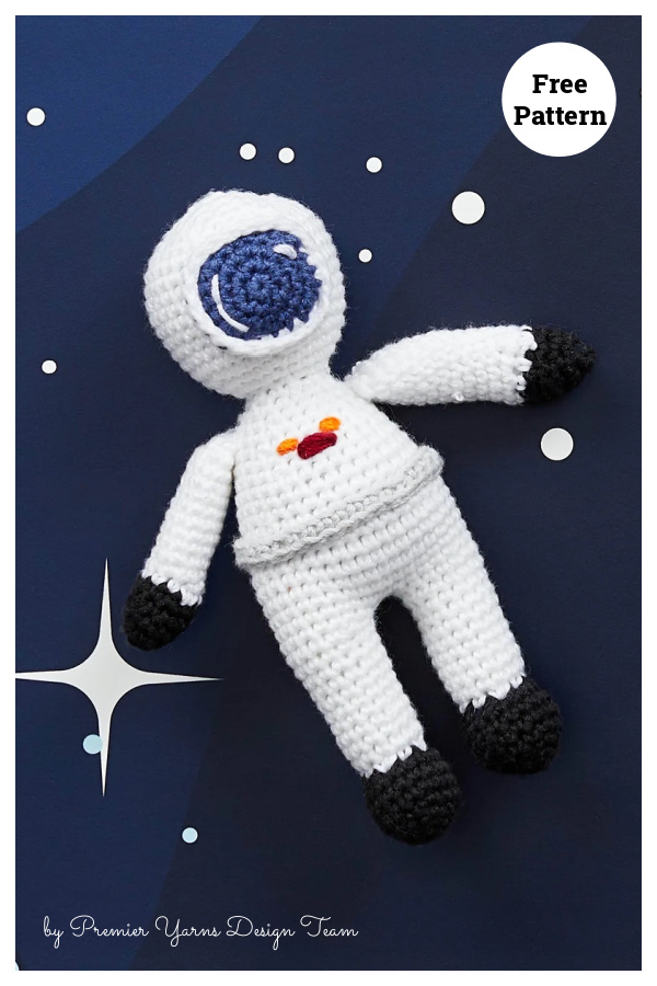 Minikins Astronaut Free Crochet Pattern