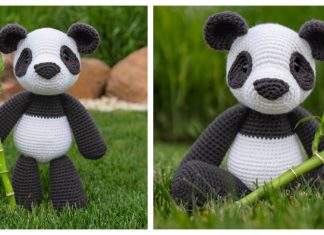 Pei the Panda Amigurumi Free Crochet Pattern