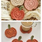 Pumpkin Coaster Crochet Pattern