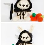 The Grim Bunny Amigurumi Free Crochet Pattern