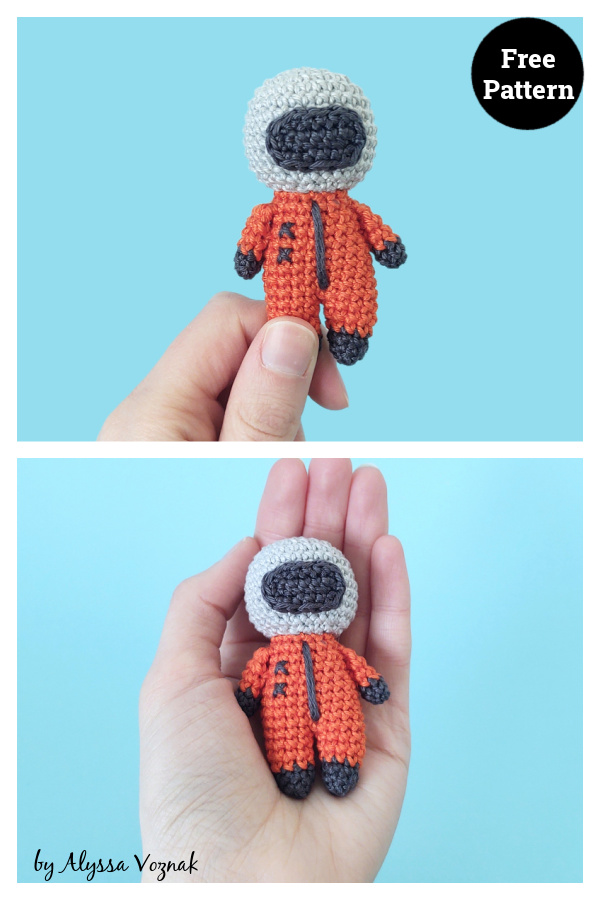 Tiniest Astronaut Free Crochet Pattern