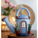 Watering Can House Crochet Pattern