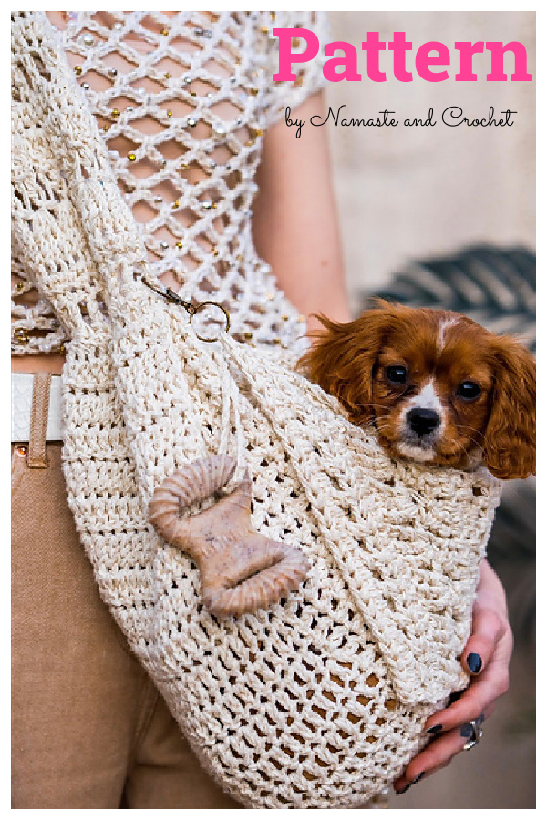 Bowie Bag Pet Carrier Crochet Pattern