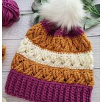 Celtic Stripes Beanie Free Crochet Pattern