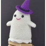 Friendly Halloween Ghost Free Crochet Pattern