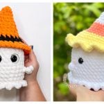 Ghost With a Hat Amigurumi Crochet Patterns