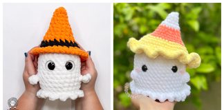 Ghost With a Hat Amigurumi Crochet Patterns