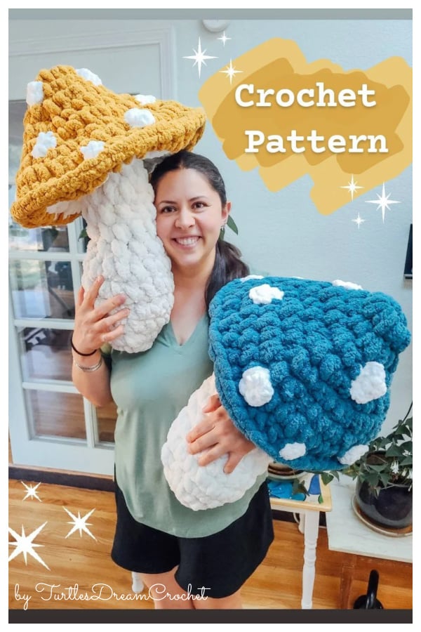Giant Mushroom Crochet Pattern