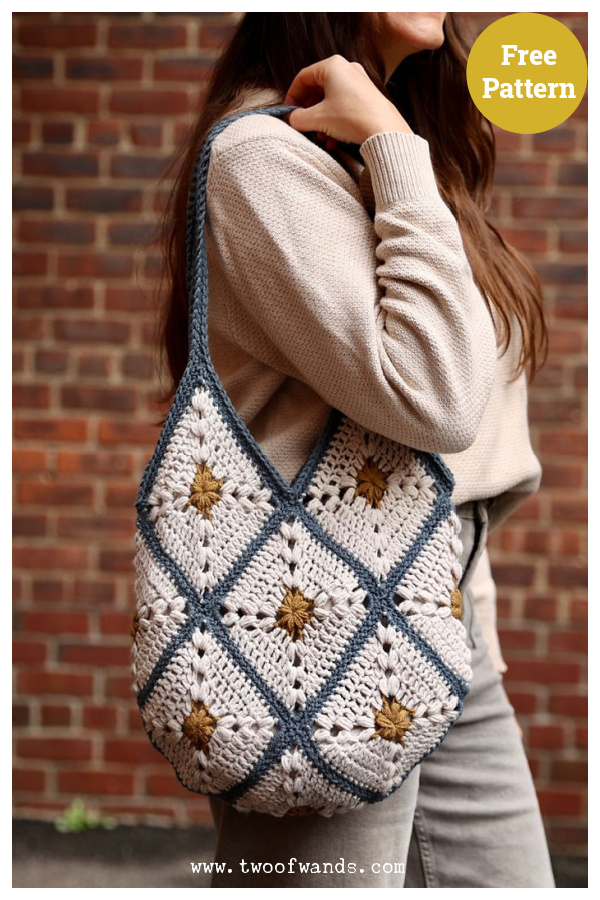 Harlow Market Tote Bag Free Crochet Pattern