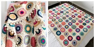 Island Time Blanket Free Crochet Pattern and Video Tutorial