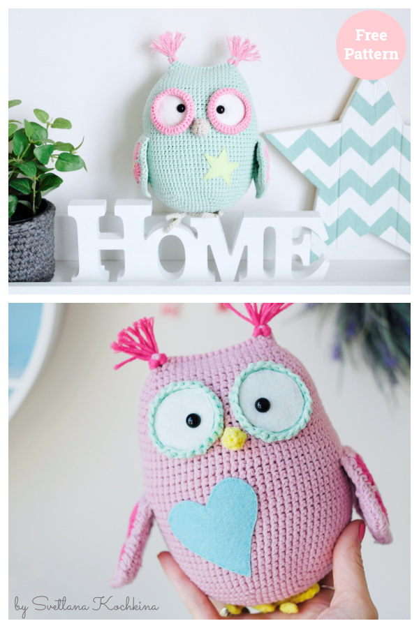 Matilda the Owl Amigurumi Free Crochet Pattern