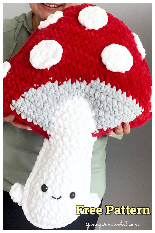 Mushroom Amigurumi Free Crochet Pattern
