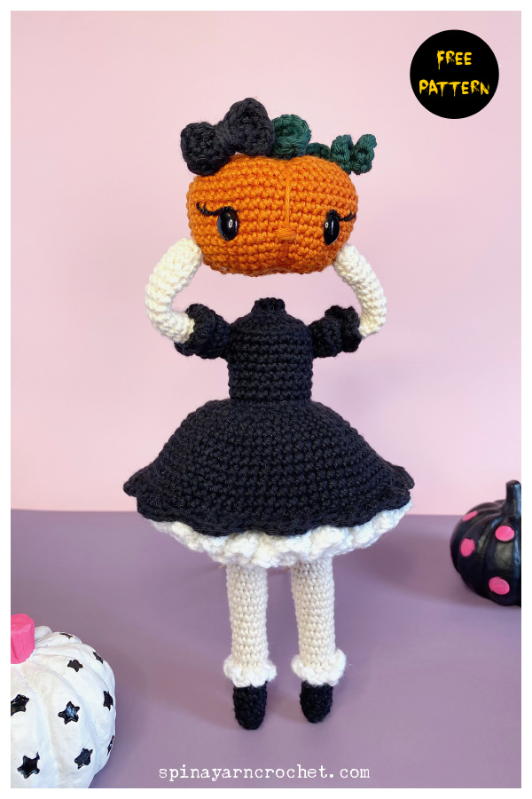 Penny Pumpkin Head Amigurumi Free Crochet Pattern