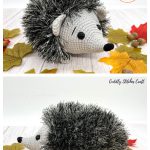 Plush Hedgehog Amigurumi Free Crochet Pattern