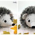 Plush Hedgehog Amigurumi Free Crochet Pattern