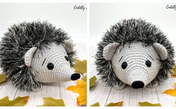 Plush Hedgehog Amigurumi Free Crochet Pattern