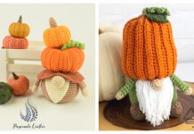 Pumpkin Gnome Amigurumi Free Crochet Pattern