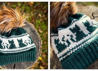 Tapestry Cat Hat Free Crochet Pattern