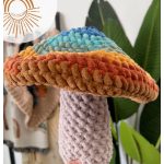 Wonderland Mushroom Pillow Crochet Pattern