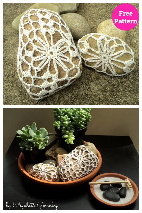 Zen Garden Willow Rocks Free Crochet Pattern