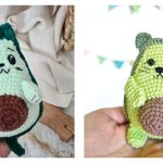 Avocado Cat Amigurumi Crochet Patterns