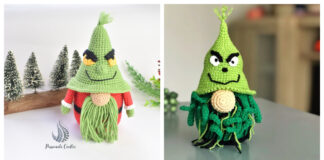 Christmas Grinch Gnome Amigurumi Crochet Patterns