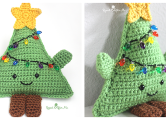 Cuddly Christmas Tree Free Crochet Pattern