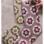 Granny Hexi Stocking Crochet Pattern and Video Tutorial