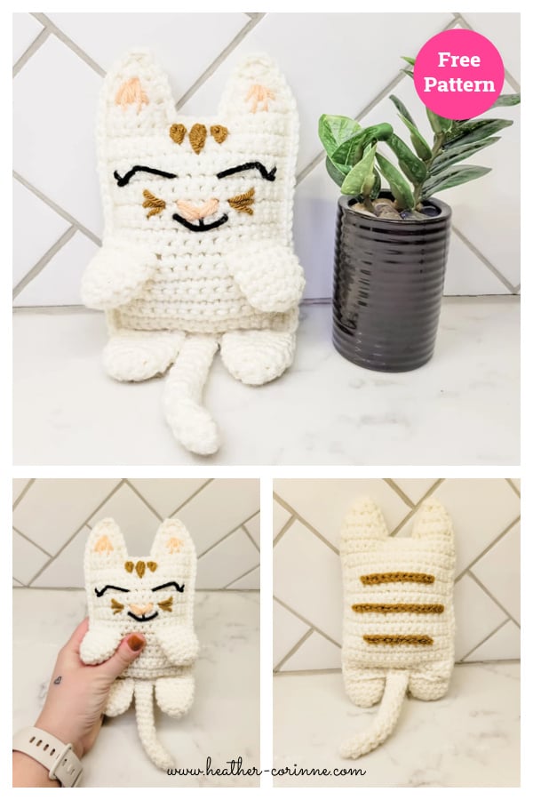 Kitty Cat Cuddler Free Crochet Pattern