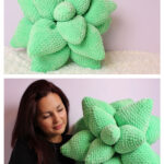 Large Succulent Pillow Crochet Pattern