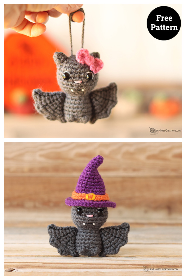 Small Bat Amigurumi Free Crochet Pattern