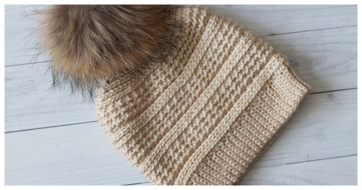 Winter Beanie Free Crochet Pattern And Video Tutorial