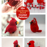 10+ Cardinal Bird Amigurumi Crochet Patterns